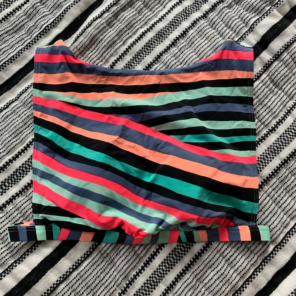Aerie Real Soft High Neck Crop Top (Sz Small)